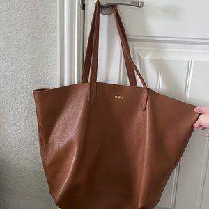 Cuyana tall easy tote
